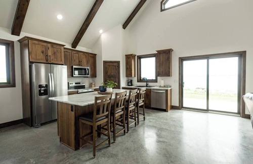 McIntosh County Cabin | Dry Lake Lodge - On the shore of Dry Lake