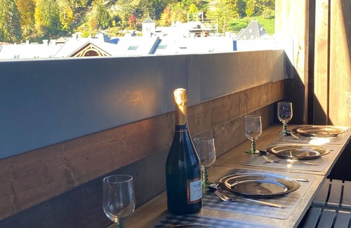 Samoens Apartment | Duplex 2min walk from village center, parking + lift