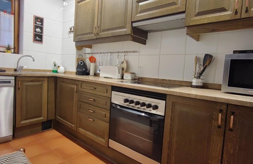 Alp Apartment | Duplex 4 rooms Terrace, Fireplace, Wi-Fi, Dryer and 8 Pax