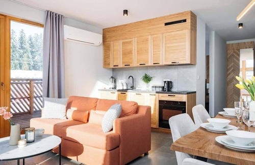 Koscielisko Apartment | Duplex Apartment with Terrace and Mountain view