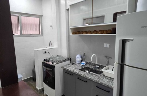 Sao Vicente Apartment | Duplex on the Beach - Complete and close to everything.