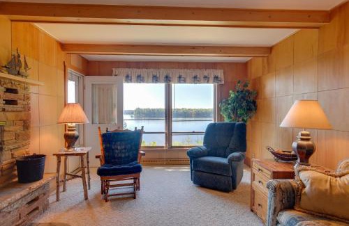 Eagle River Apartment | Eagle River Apartment with Private Dock and Fire Pit!