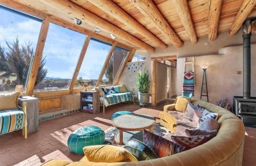 Taos House | Earthship in Taos - A Sustainable Desert Sanctuary