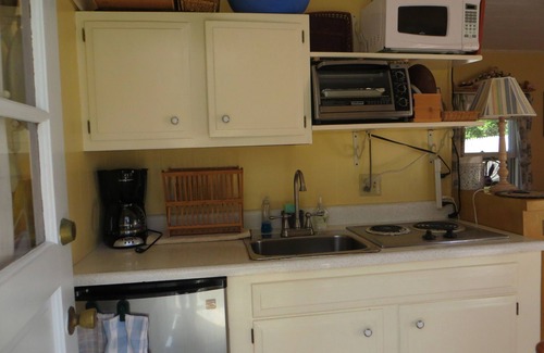 East Boothbay Condo | East Boothbay Waterfront One room Condo.Waterview from in side this room