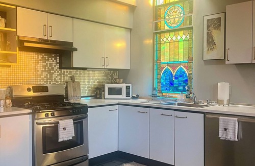 York House | Eclectic Artsy Church Loft