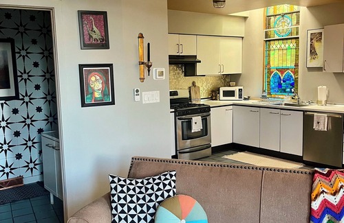 York House | Eclectic Artsy Church Loft