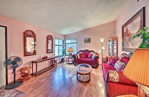 Ontario House | Eclectic Ontario Getaway with Private Hot Tub!