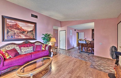 Ontario House | Eclectic Ontario Getaway with Private Hot Tub!