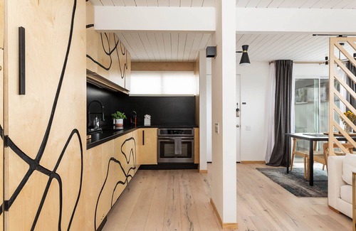 Twin Palms Condo | Eclectic updated condo in Mid-Century complex