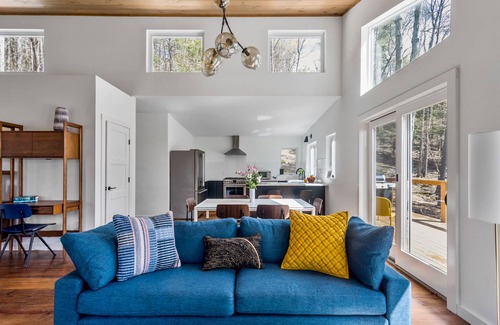 Mount Tremper House | Eco-friendly Modern Mountain Home near Woodstock