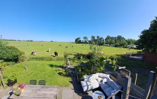 Edam House | Edam, Garden Room with private entrance and rural view