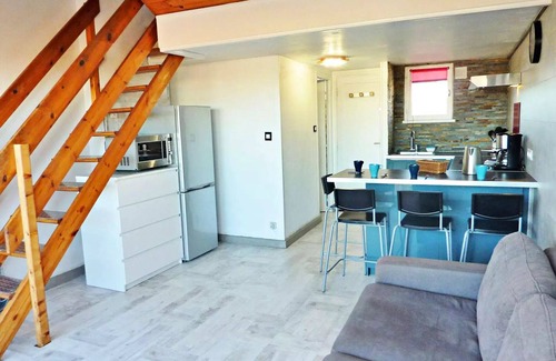 Marseillan Plage Apartment | El Paso Residence (res.) - Renovated apartment, with air conditioning