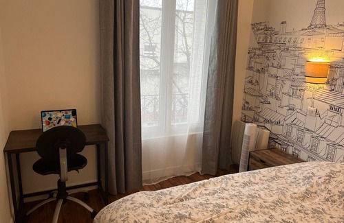 Les Lilas Apartment | Elegant 1-bedroom completely renovated - Paris
