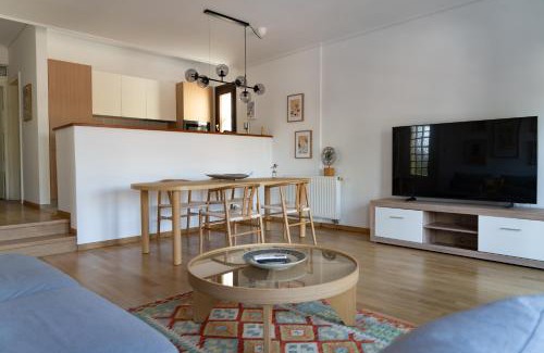 Kavala Apartment | Elegant 2BR with Private Garage in the Old Town