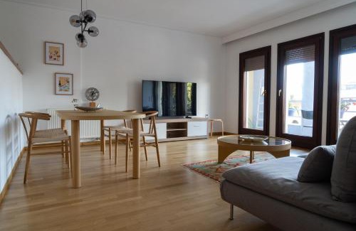 Kavala Apartment | Elegant 2BR with Private Garage in the Old Town