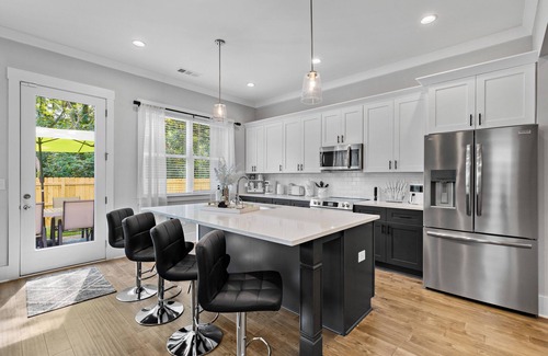 Pittsburgh House | Elegant Atlanta Home with Fireplace & Private Yard