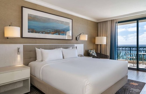 Garrison Historic Area Hotel | Elegant Ocean View Suite w/Balcony Perfect for Couples' in Beach Resort