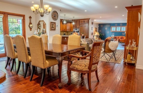 Alta Mesa House | Elegant Santa Barbara Retreat – 4BR Oasis w/Pool, Library & Outdoor Haven
