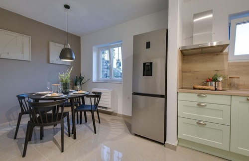 Volosko Apartment | Elegant Sea-View Apartment with Spacious Balcony, Steps from the Adriatic