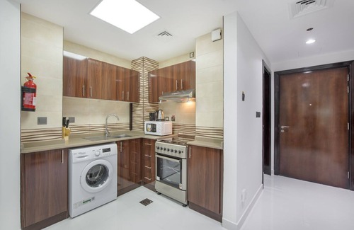 Dubai Apartment | Elegant Studio Apartment in Arabian Gate 1, Dubai Silicon Oasis