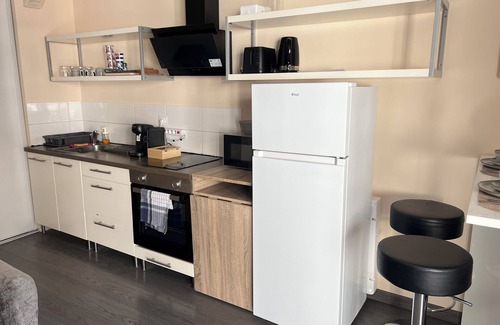 La Californie Apartment | Elegant studio with balcony near the beach