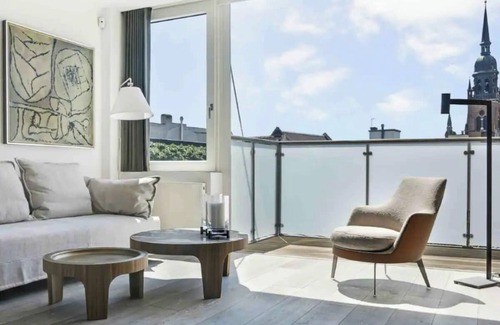 Copenhagen City Centre Apartment | Elite Penthouse: prime location!