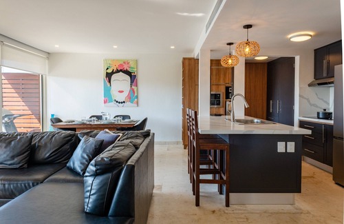 Puerto Juarez Condo | Embassy Penthouse Beachfront at The Elements by BRIC