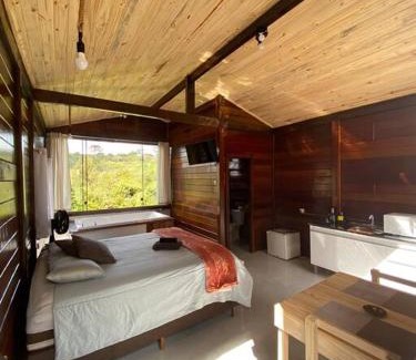 Lavras Novas House | Encanto da Mata - Chalé Ipê - Lavras Novas-MG