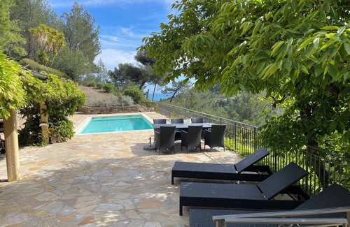 Camporosso House | Enjoy nature in all privacy with pool. Beautiful view on vinyards and sea.
