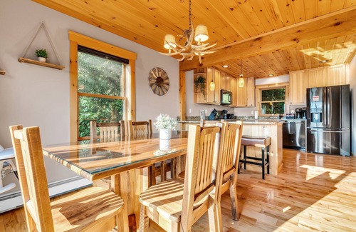 Sunday River Area Cabin | Epic Game Room, Hot Tub, Killer Views, Fire pit, Sunday River, Dog Friendly