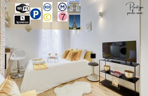 Ivry-port Apartment | escalade romantique 5 min de Paris