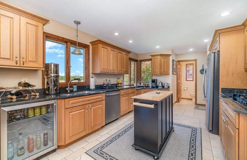 Michigan City House | Escape to country oasis - pool tbl, bar, whirlpool