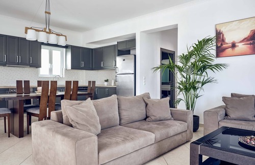 Lithakia Villa | Ether Villa View - Three Bedroom Villa, Sleeps 7
