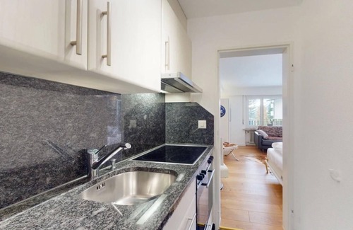 Leukerbad Apartment | Europe 7 - Chalet-style studio