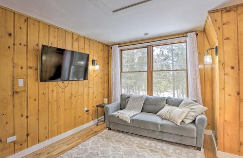 Evergreen Meadows Apartment | Evergreen Apt with Deck, Fire Pit and Gas Stove!