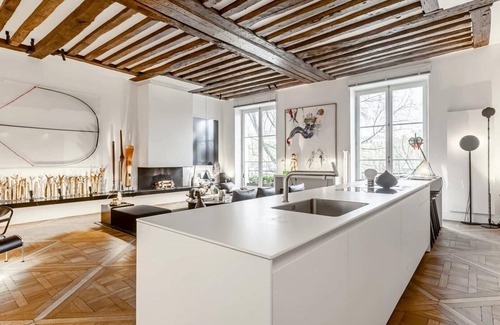 Notre Dame Apartment | Exceptional 1br on Île Saint-Louis with Beautiful Seine Views
