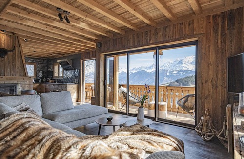 Cordon Ski Chalet | Exceptional chalet facing Mont Blanc for 10 people