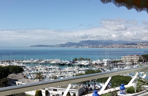 Villeneuve Loubet Beach Apartment | Exceptional SEA VIEW - 2 rooms in Marina Baie des Anges - Nice/Côte d'Azur