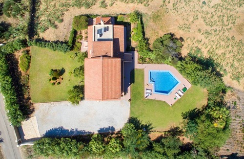 Maleme Villa | Exclusive Crete Villa | Villa Alexia | 4 Bedrooms | Large Lawned Gardens |.