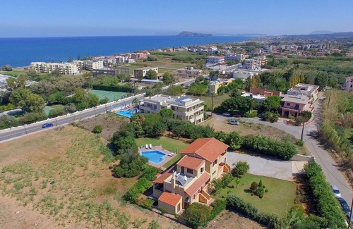 Maleme Villa | Exclusive Crete Villa | Villa Alexia | 4 Bedrooms | Large Lawned Gardens |.