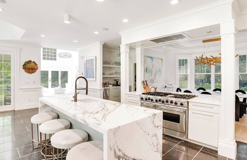 Northwest Harbor House | Expansive and Custom-Built East Hampton Home Centrally Located with Amazing.