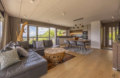 Rovagny Apartment | Exquisite UBAC Apartment with Swimming Pool, Offering Breathtaking Views of the Lake and Mountains"