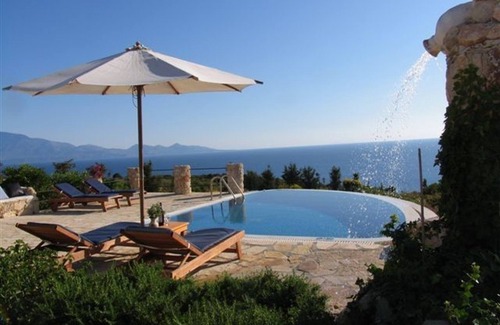 Korithi Villa | Extravagant Zante Villa | Villa Purple | Great Sea Views | 3 Bedrooms | Agios.