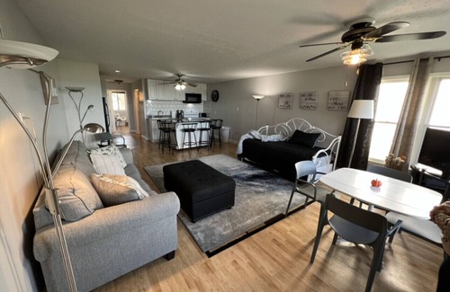 Port Clinton Condo | Fall special! Pool open till Oct 6. Winter rentals available message for details