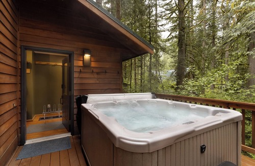 Glacier Cabin | Family Cabin on Quiet Cul-de-Sac with Hot Tub and Cedar Sauna near Mt Baker