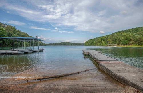 Big Creek House | Family Friendly Lakefront with Private Dock Fire Pit Near Marinas