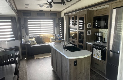 Cheboygan House | Family friendly RV on a private, peaceful campsite. Beautiful dark night skies.