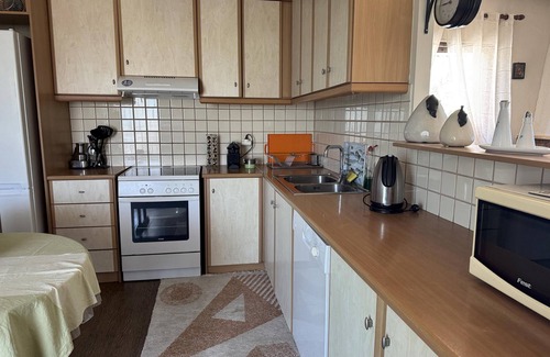 Agios Andreas Apartment | Family holiday directly at the beach - apartment with garden, wifi | Messenia, P