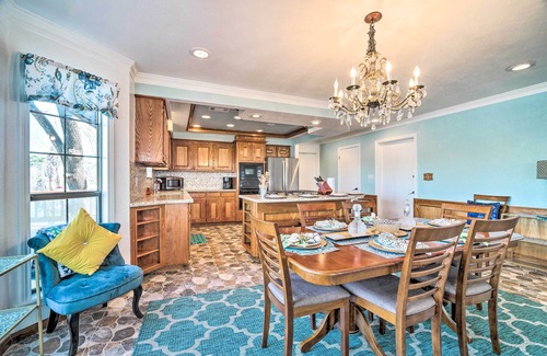 Trinity House | Family Home w/Boat Dock, Fire Pit + Balcony