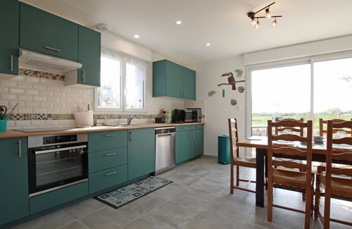 Ravenoville Cottage | Family house near the beach with garden and pets allowed